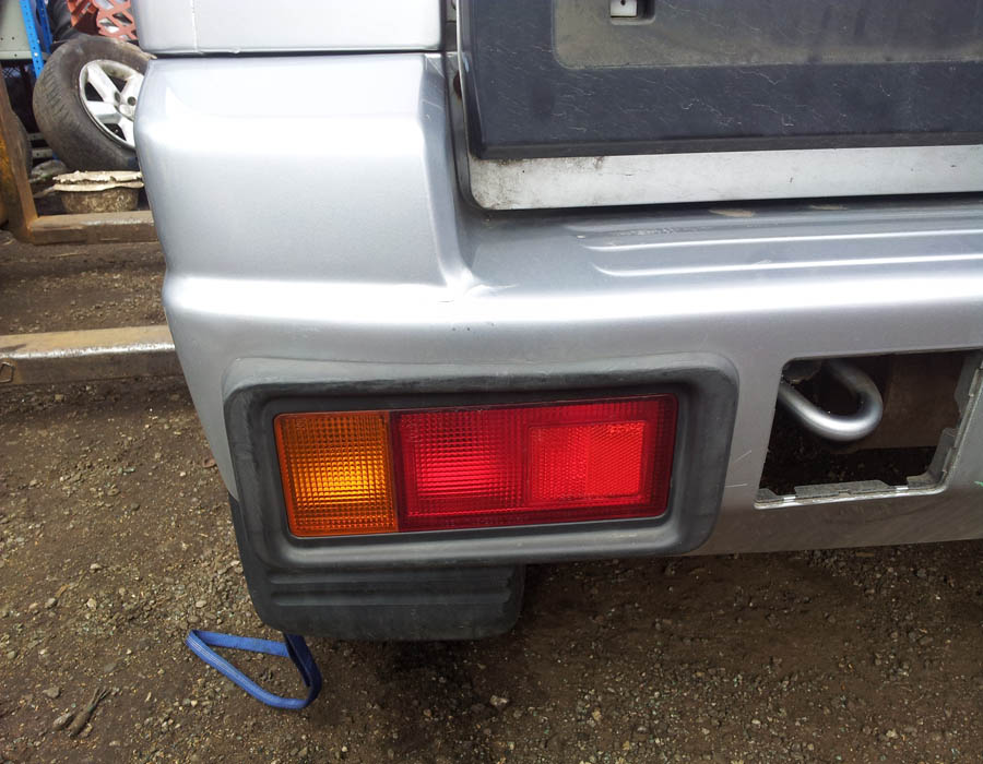 Mitsubishi Shogun Pinin reflector-lens-passenger-side-rear